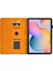 Samsung Galaxy Tab S6 Lite (2020 2022 2024) SM P610 P615 Pu Deri Çiçek Desenli Çevirin Haki Tablet Kılıfı (Yurt Dışından) 5