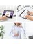 Samsung Galaxy Tab S9 Fe Deri Üç Katlı Stand Kalem Yuvası Tablet Kılıfı (Yurt Dışından) 4