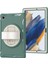 Samsung Galaxy Tab A8 10.5 (2021) A8 10.5 (2022) X200 X205 Pc Silikon Döner El Kayışı Koruyucu Zümrüt Tablet Kılıfı (Yurt Dışından) 2