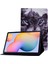 Samsung Galaxy Tab S6 Lite (2024 2022 2020) Pu Deri Flip Case Desen Baskı Standı Wolfhound Tablet Kılıfı (Yurt Dışından) 1