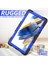 Samsung Galaxy Tab A8 10.5 (2021 2022) Sert Pc Yumuşak Silikon Pet Ekran Koruyuculu Döner Tablet Kılıfı (Yurt Dışından) 4