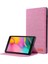 Kumaş Doku Standı Deri Koruyucu Samsung Galaxy Tab A 8.0 Wi Fi (2019) SM T290 T295 ROSE Tablet Kılıfı (Yurt Dışından) 1