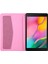 Kumaş Doku Standı Deri Koruyucu Samsung Galaxy Tab A 8.0 Wi Fi (2019) SM T290 T295 ROSE Tablet Kılıfı (Yurt Dışından) 4