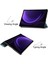 Samsung Galaxy Tab S9 Fe Desen Baskı Üç Katlı Stand Kayısı Çiçeği Tablet Kılıfı (Yurt Dışından) 2