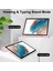 Şeffaf Arka Samsung Galaxy Tab A9 Pu Tpu Akrilik Kalem Yuvalı Tablet Kılıfı (Yurt Dışından) 3