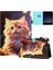 Samsung Galaxy Tab A 10.1 (2016) T580 Folio Flip Deri Kart Yuvaları Cat Tablet Kılıfı (Yurt Dışından) 1