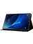 Samsung Galaxy Tab A 10.1 (2016) T580 T585 Desen Baskı Pu Deri Kart Yuvalı Standı Leopar Baskı Tablet Kılıfı (Yurt Dışından) 3