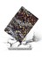 Samsung Galaxy Tab A 10.1 (2016) T580 T585 Desen Baskı Pu Deri Kart Yuvalı Standı Leopar Baskı Tablet Kılıfı (Yurt Dışından) 5