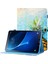 Samsung Galaxy Tab A 10.1 (T580 T585) Anti Drop Deri Dikişli Manyetik Kapatma Standı Kart Yuvaları Tablet Kılıfı (Yurt Dışından) 1