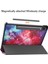 Samsung Galaxy Tab S9 Üç Katlı Stand Folio Pu Deri Desen Baskı Akıllı Galaxy Tablet Kılıfı (Yurt Dışından) 5