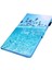 Samsung Galaxy Tab A9 X110 X115 Flip Stand Pu Deri Desen Plaj Tablet Kılıfı (Yurt Dışından) 2
