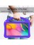 Samsung Galaxy Tab A 8.0 Wi Fi (2019) SM T290 TAB A 8.0 Lte (2019) SM T295 Kalem Yuvası Saplı Anti Şok Eva Tablet Kılıfı (Yurt Dışından) 4