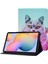 Samsung Galaxy Tab A7 10.4 (2020 2022) T500 T505 Pu Deri Desen Baskı Standı Kedi Tablet Kılıfı (Yurt Dışından) 1