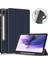 Üç Katlı Stand Tpu Pu Deri Kalem Yuvası Samsung Galaxy Tab S7 Fe T736 TAB S7 tab S8 Tablet Kılıfı (Yurt Dışından) 1