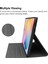 Kumaş Doku Standı Deri Samsung Galaxy Tab S6 Lite (2020 2022 2024) Tablet Kılıfı (Yurt Dışından) 3