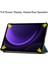 Samsung Galaxy Tab S9 Fe Üç Katlı Stand Pu Deri Tablet Kılıfı (Yurt Dışından) 4