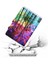 Samsung Galaxy Tab A7 Lite 8 7 Inç Dikişli Pu Deri Görüntüleme Standı Tam Vücut Koruma Baskı Manyetik Kart Yuvaları kalem Tutucu Tablet Kılıfı (Yurt Dışından) 5