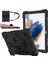 Samsung Galaxy Tab A8 10.5 (2021 2022) Kontrast Pc Silikon Düşmeye Karşı Dayanıklı El Kayışı Kickstand Tablet Kılıfı (Yurt Dışından) 1