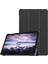 Üç Katlı Stand Pu Deri Akıllı Samsung Galaxy Tab A 10.5 T595 T590 SIYAH Tablet Kılıfı (Yurt Dışından) 1