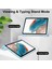 Şeffaf Arka Samsung Galaxy Tab A9 Pu Tpu Akrilik Kalem Yuvalı Tablet Kılıfı (Yurt Dışından) 3