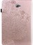 Samsung Galaxy Tab A 10.1 (2016) SM T580 T585 T580 T585N ROSE Gold Baskılı Tavuskuşu Çiçek Desenli Deri Koruyucu Kayışlı Tablet Kılıfı (Yurt Dışından) 2