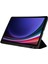Samsung Galaxy Tab S9 s9 Fe Üç Katlı Stand Anti Drop Pu Kalem Yuvası Tablet Kılıfı (Yurt Dışından) 3