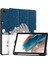 Samsung Galaxy Tab A9 Desen Baskı Pu Deri Üç Katlı Stand Kalem Yuvası Cat Tablet Kılıfı (Yurt Dışından) 1