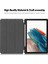 Samsung Galaxy Tab A9 Desen Baskı Pu Deri Üç Katlı Stand Kalem Yuvası Cat Tablet Kılıfı (Yurt Dışından) 2