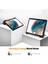Samsung Galaxy Tab A9 Desen Baskı Pu Deri Üç Katlı Stand Kalem Yuvası Cat Tablet Kılıfı (Yurt Dışından) 4