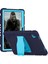Samsung Galaxy Tab A8 10.5 (2021 2022) X200 205 Kickstand Pc Silikon Hibrit Çizilmez Lacivert Tablet Kılıfı (Yurt Dışından) 1