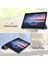 Üç Katlı Stand Pu Deri Akıllı Aksesuarı Samsung Galaxy Tab S4 10.5 T830 T835 Tablet Kılıfı (Yurt Dışından) 3
