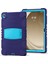Samsung Galaxy Tab A9 Pc Kickstand Silikon Koruyucu Lacivert Tablet Kılıfı (Yurt Dışından) 2