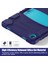 Samsung Galaxy Tab A9 Pc Kickstand Silikon Koruyucu Lacivert Tablet Kılıfı (Yurt Dışından) 3