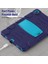 Samsung Galaxy Tab A9 Pc Kickstand Silikon Koruyucu Lacivert Tablet Kılıfı (Yurt Dışından) 5