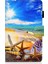 Samsung Galaxy Tab A7 10.4 (2020 2022) T500 SEA Shell Baskı Derisi Kart Tutuculu Tablet Kılıfı (Yurt Dışından) 2