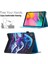 Samsung Galaxy Tab S6 Lite (2024 2022 (2020) SM P610 P615 Deri Kart Yuvaları Standı Deniz Dalgası Tablet Kılıfı (Yurt Dışından) 5