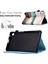 Samsung Galaxy Tab A9 Koruyucu Dikiş Pu Deri Kart Yuvaları Tpu Aşk Kalp Tablet Kılıfı (Yurt Dışından) 2