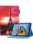 Desen Baskı Standı Deri Koruyucu Samsung Galaxy Tab A7 Lite 8.7 (2021) T220 T225 TOWER Tablet Kılıfı (Yurt Dışından) 1