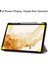 Samsung Galaxy Tab S8 Çizilme Önleyici Tpu Pu Deri Üç Katlı Stand Otomatik Uyku uyandırma Kalem Tutuculu Tablet Kılıfı (Yurt Dışından) 5