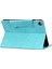 Samsung Galaxy Tab A9 X210 X215 X216 Pu Deri Folio Kart Yuvaları Gök Tablet Kılıfı (Yurt Dışından) 2