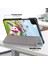 Samsung Galaxy Tab A9 X115 Üç Katlı Standı Deri Desen Baskı At Tablet Kılıfı (Yurt Dışından) 5
