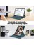 Samsung Galaxy Tab S9 Fe Deri Bluetooth Klavye Akrilik Döner Stand Tablet Kılıfı (Yurt Dışından) 2