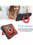 360° Dönebilen Stand Pc Silikon Samsung Galaxy Tab A 8.0 Wi Fi (2019) SM T290 SM T295 SIYAH Kickstand Tablet Kılıfı (Yurt Dışından) 5
