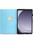 Samsung Galaxy Tab A9 Pu Deri Desen Baskı Kalem Tutucu Akıllı Yıldızlı Gökyüzü geyik Tablet Kılıfı (Yurt Dışından) 3