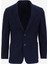 Slim Fit Apaş Yaka Lacivert Erkek Ceket HM443303 1