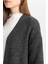 Regular Fit Basic Düz Uzun Triko Hırka D4367AX24WN 5