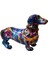Reçine Dachshund Reçine Dekorasyon Heykel (Yurt Dışından) 1