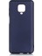 - Xiaomi Redmi Note 9 Pro - Kılıf Mat Soft Premier Silikon Kapak - Lacivert - T14683 1