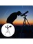 Teleskop Üçayaklı 40MM Objektif Lens 400MM 2 G Merceği Hediye (Yurt Dışından) 5