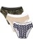 Erkek Pamuk 3lü Desenli Likralı Slip 40121 1